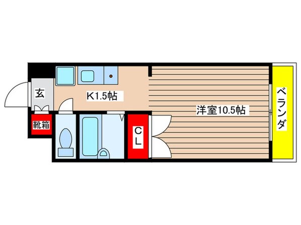 天白ハウスＫⅡの物件間取画像